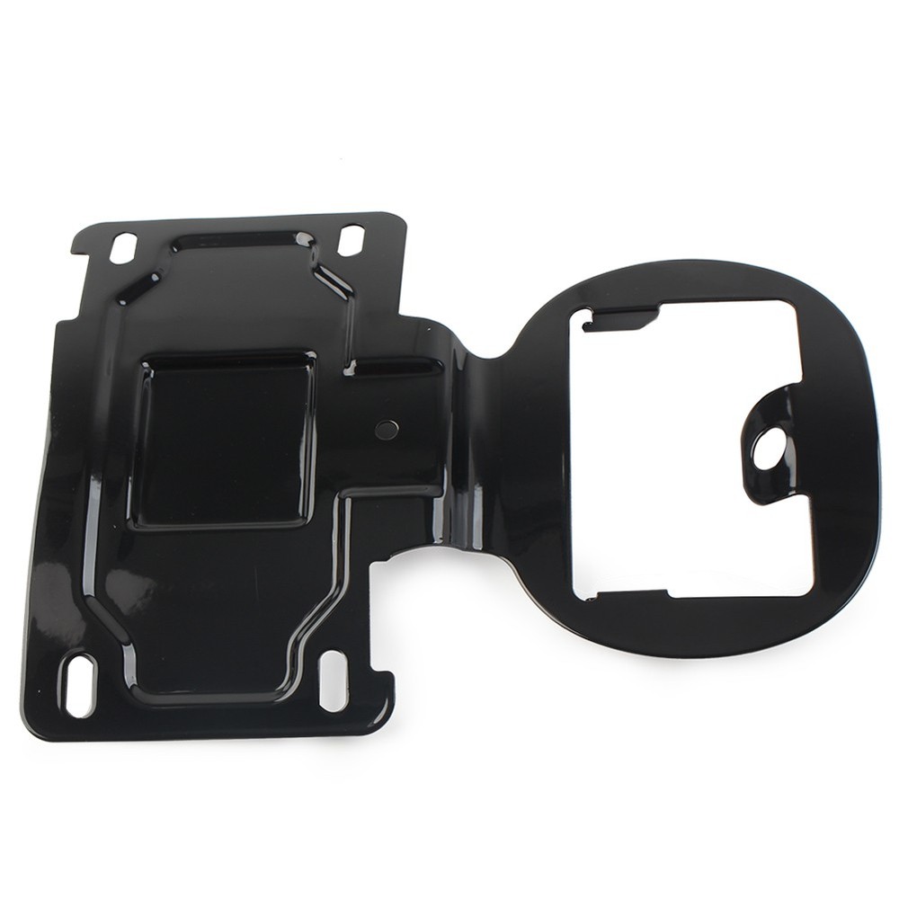 License Plate Relocation Bracket Mount Kit for Black Harley Touring