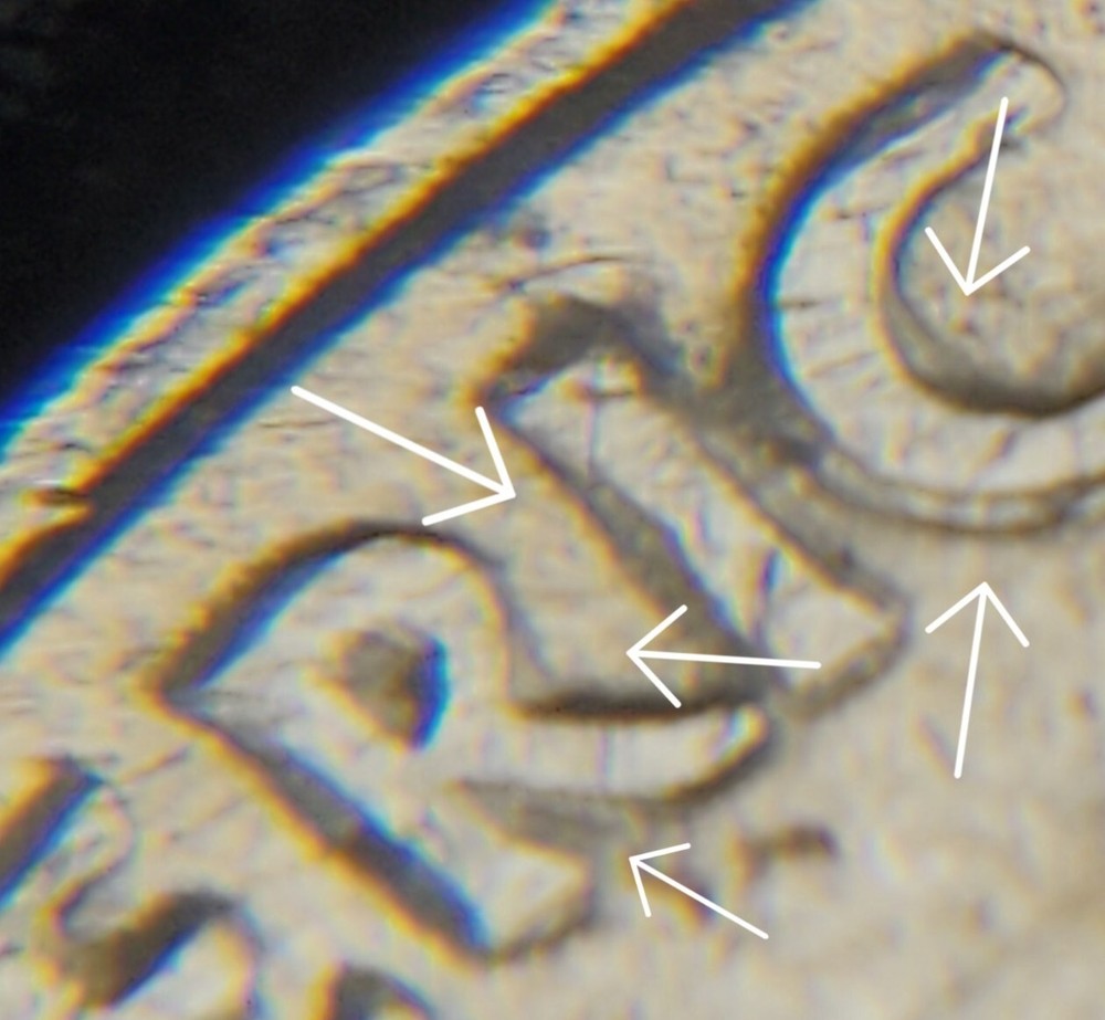 2000 P (New Hampshire) State Quarter, *DDO ERROR* *EXTREME DOUBLING*