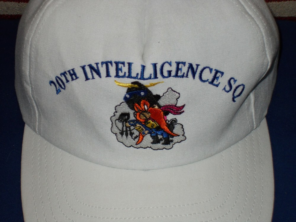 USAF AF 20TH INTELLIGENCE INTEL SQUADRON OFFUTT YOSEMITE SAM ADJUSTABLE CAP HAT