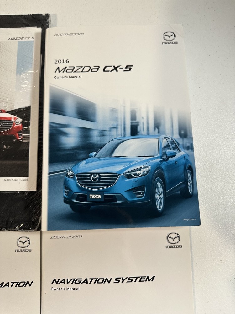2016 Mazda CX-5 Owner's Manual Set