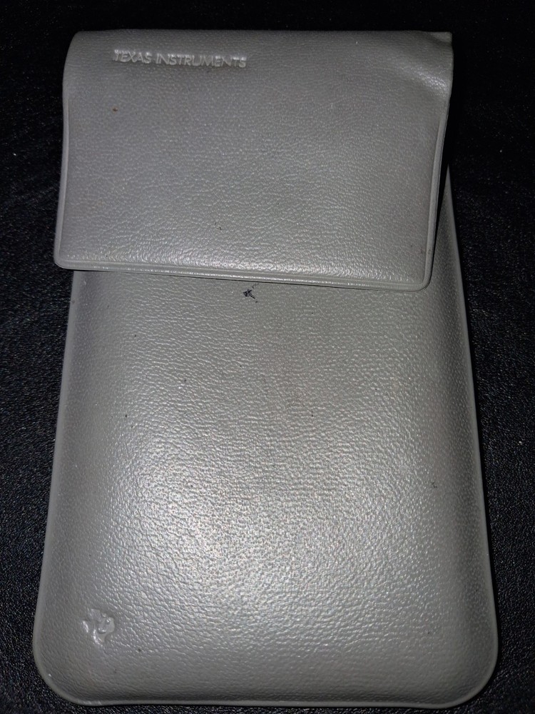 Texas Instruments TI-55 II Programmable Calculator – Works With Case And Manual