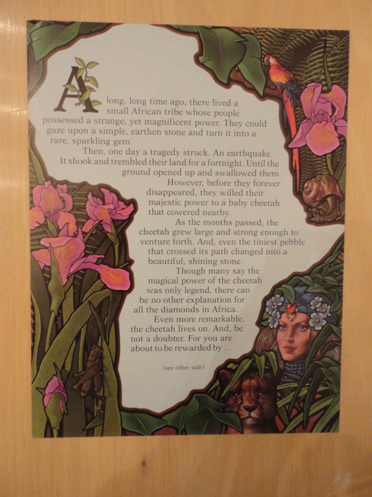 Cheetah Pinball Flyer Stern Original Brochure