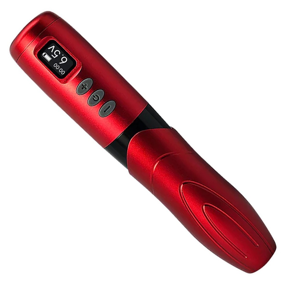 Wireless tattoo machine Bronc Magic Pen (Red)