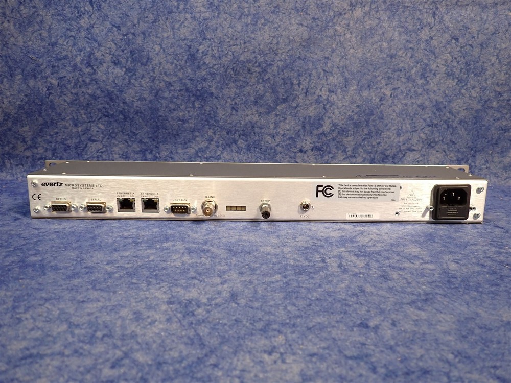 Evertz CP-1000E Router Control Panel 16 LCD Buttons 256 Virtual Buttons (F3)