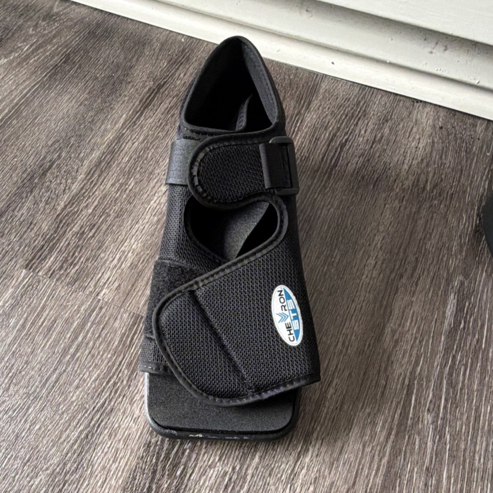 The DARCO OrthoWedge Off-loading Shoe.