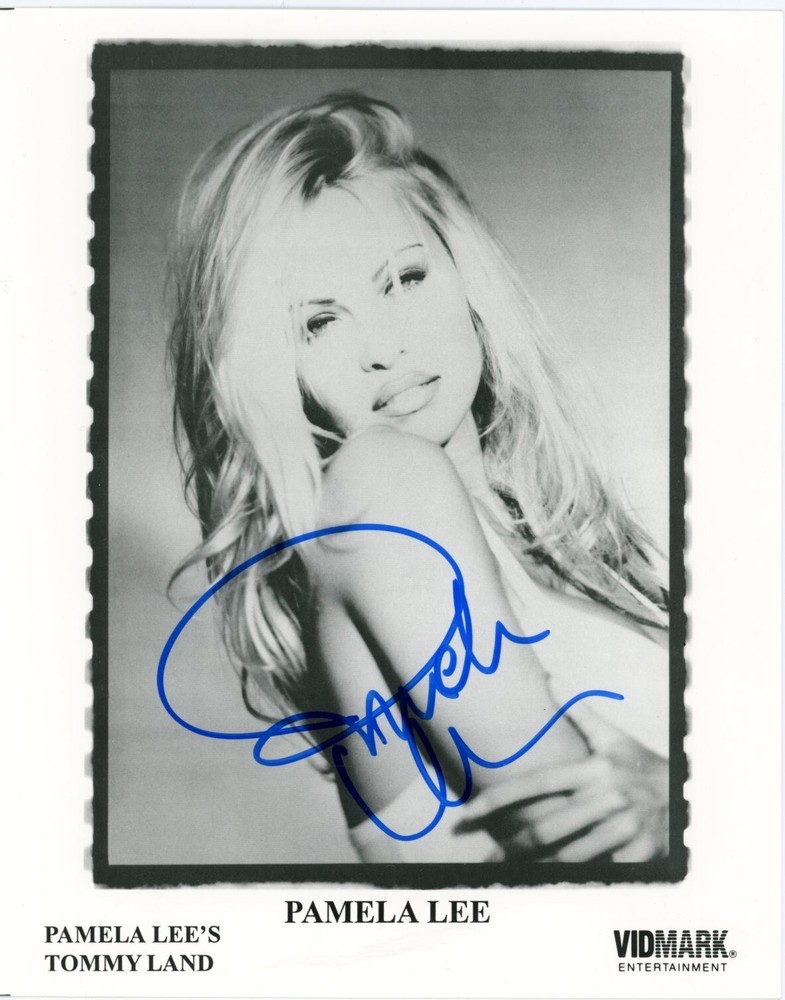 Pamela Lee Hand Signed Photograph