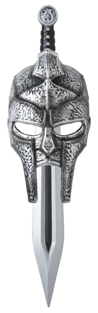 Gladiator Warrior Spartan Mask and Sword Costume Accessory