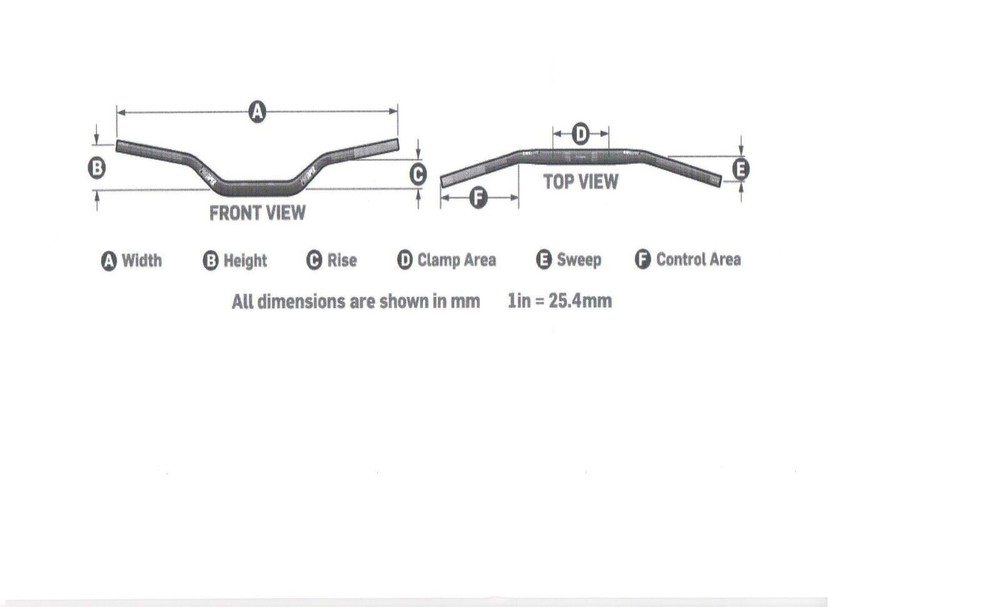Handlebar Oversize Variable Section Aluminum DM 22/28 mm Low Bend