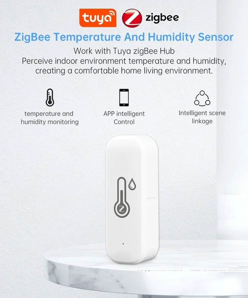 Tuya Zigbee / Wifi Thermometer Hygrometer | Temperature and Humidity Sensor