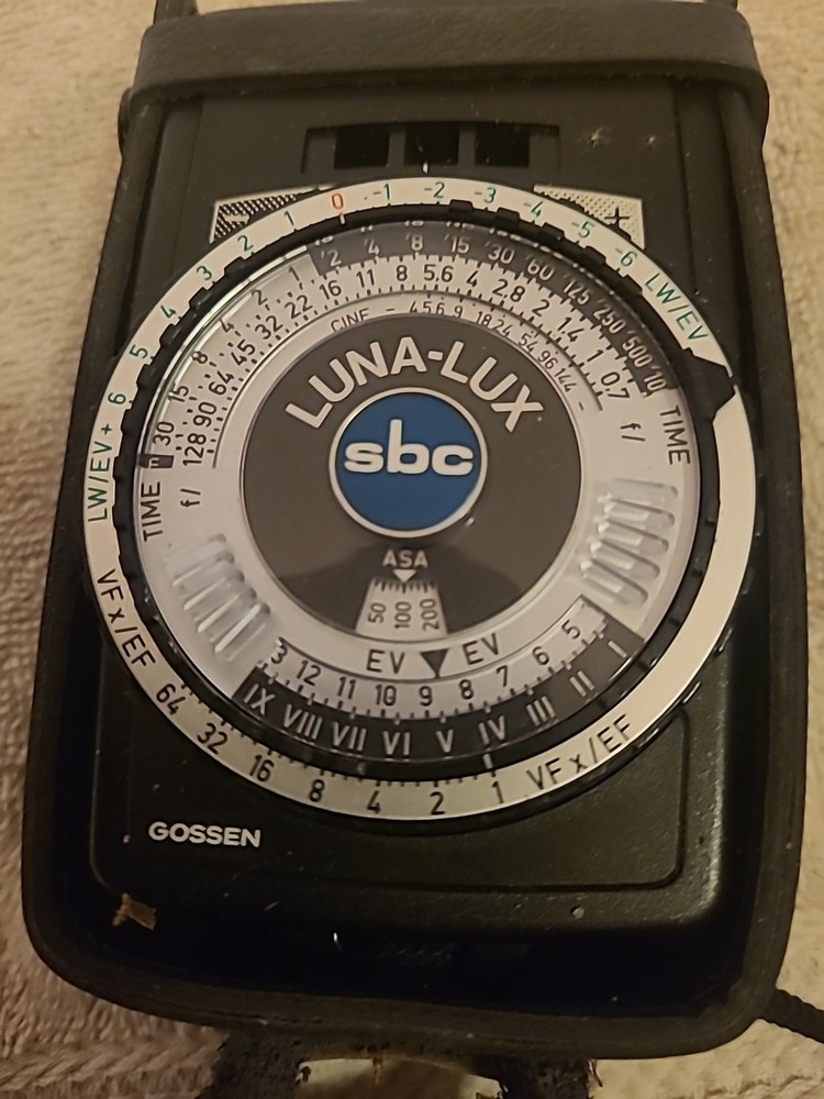 Gossen SBC Luna Lux Camera Light Meter Vintage
