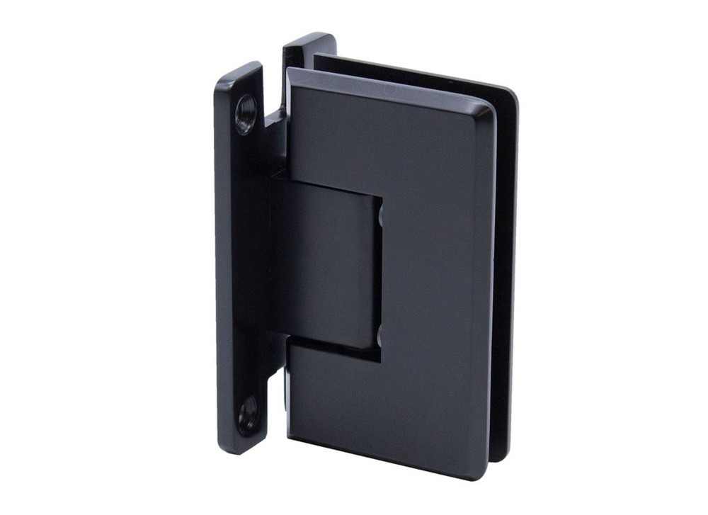 Preston Adjustable Wall Mount Hinge Adjustable Full Back Plate - Matte Black