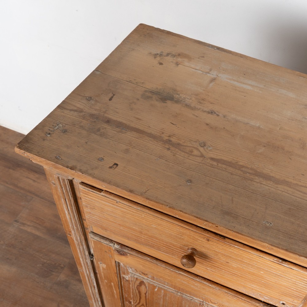 19th Century Swedish Pine Cabinet Sideboard