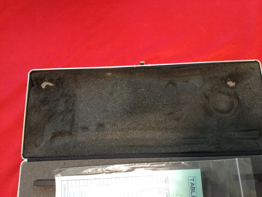 Planimeter Zero setting with optical tracer