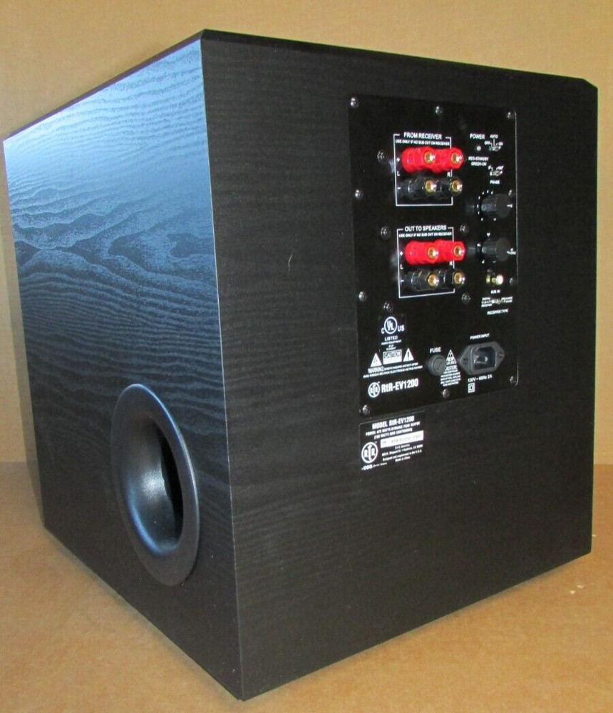 BIC RtR-EV1200 Powered Subwoofer