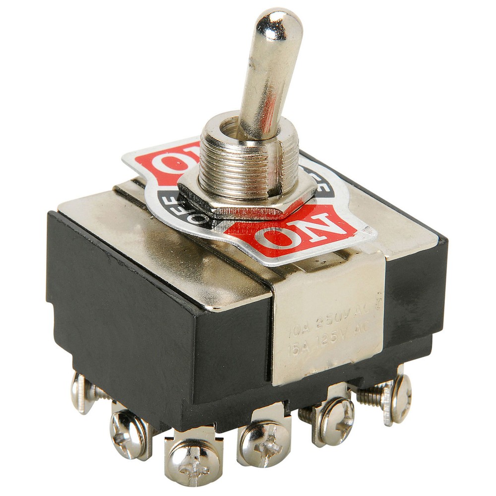 4PDT Heavy Duty Toggle Switch Center Off