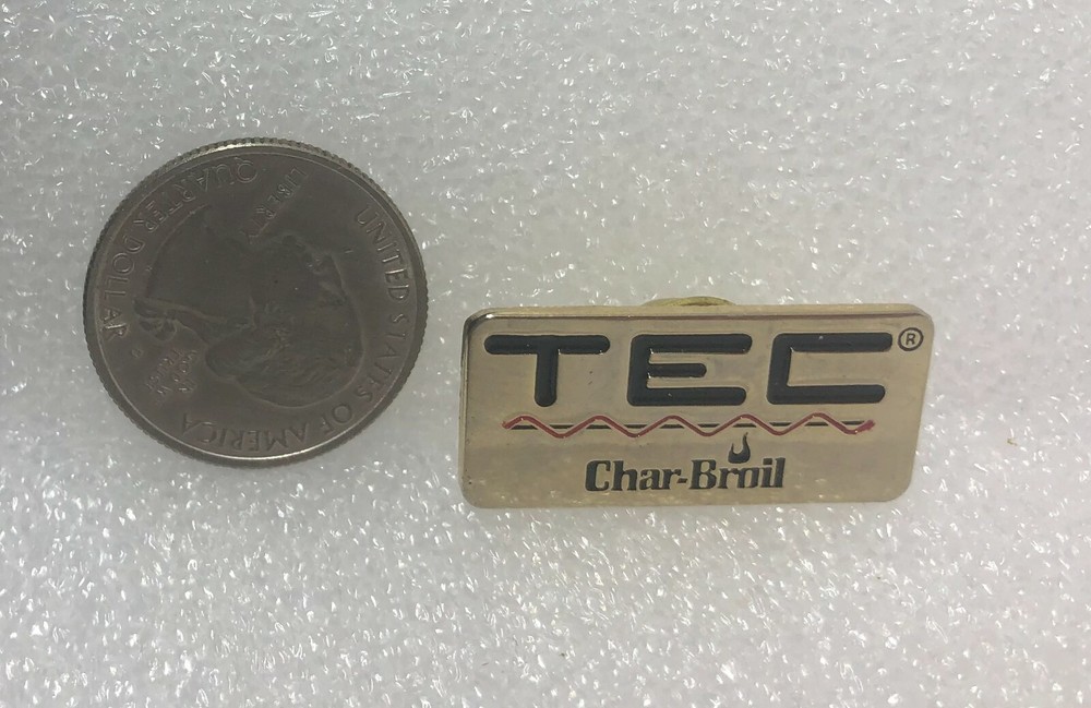 TEC Char Broil Advertising Pin