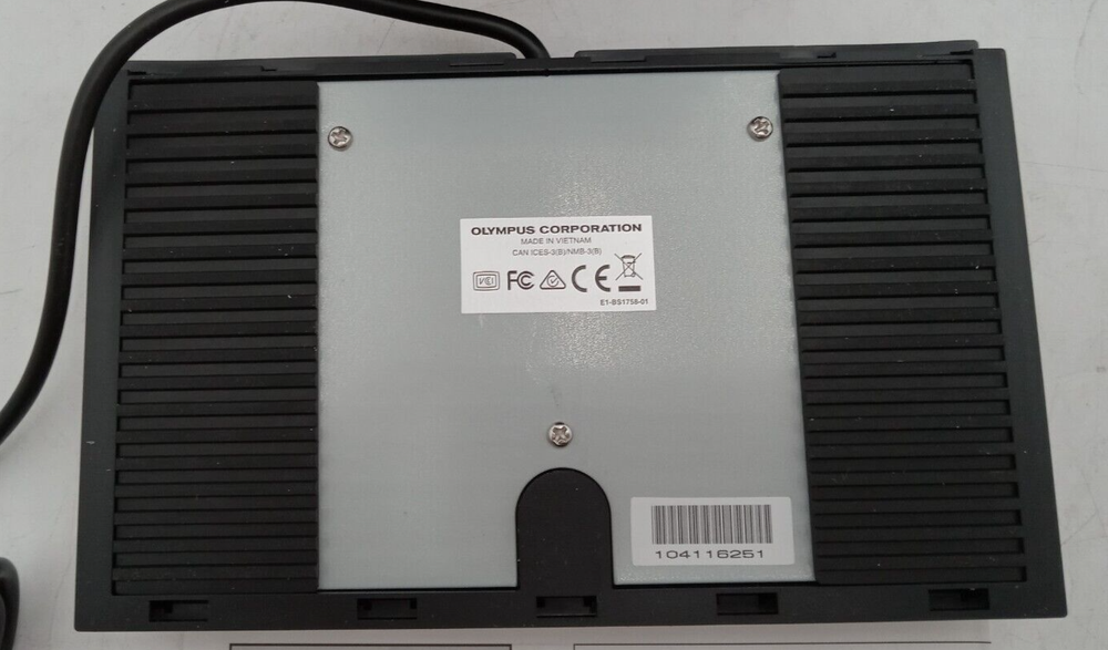 Olympus RS-27H 3-Button Footswitch with Keyboard Function UNUSED