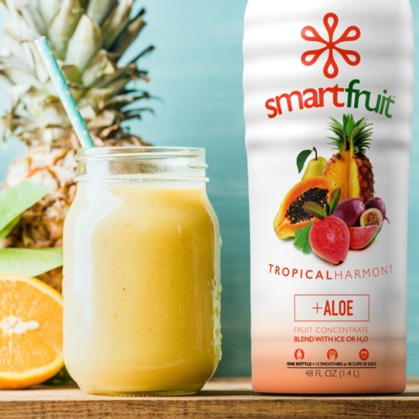 Smartfruit Tropical Harmony + Aloe, 100% Real Fruit Purée, Non-GMO, No Additives