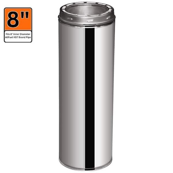 8 In. X 36 In. Double Wall Chimney Pipe