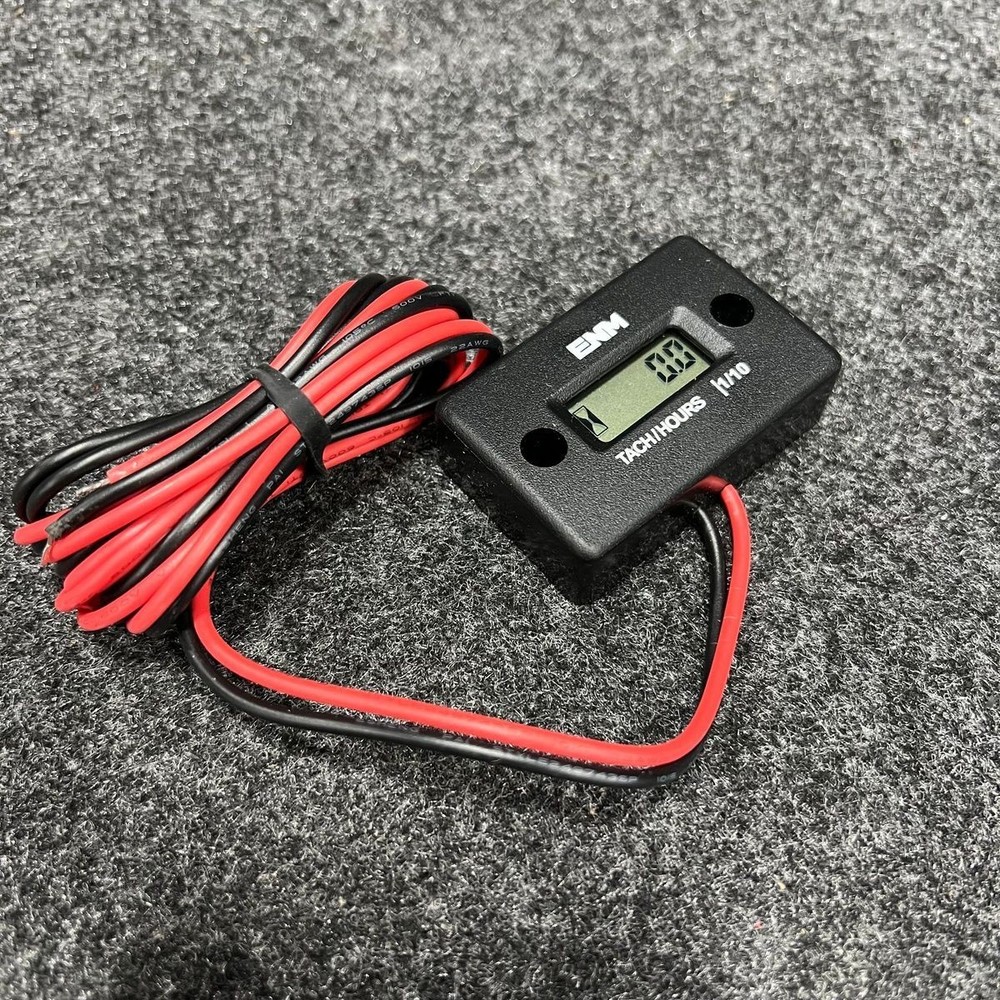 ENM PT15E2 Surface Mounted Digital Tachometer and Hour Meter