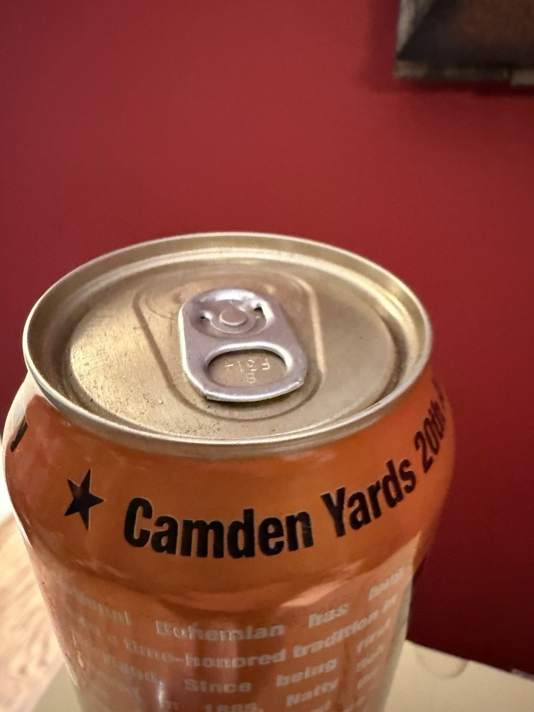 National Bohemian Beer Can Special Edition Empty Can