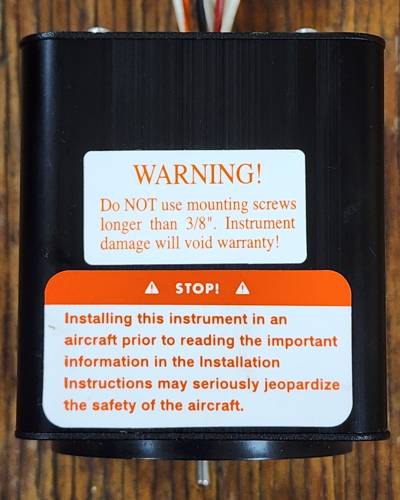 E.I. Inc. Digital EGT/OAT/CHT Indicator pn: EAC-1