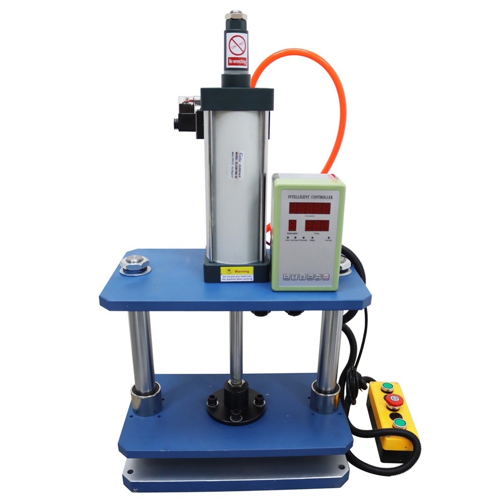 1102lb/500kg Pneumatic Punch Press Machine with Controller Adjustable 110V