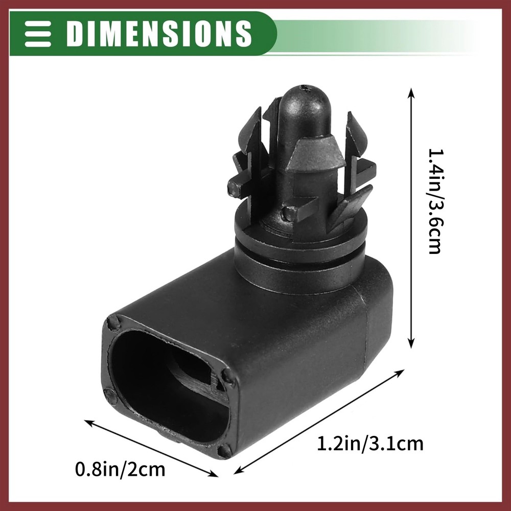 For Chevy Silverado 1500 2000-2013 Ambient Air Temperature Sensor 25775833