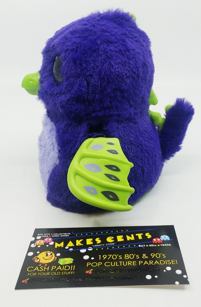 Spin Master Hatchimals DRAGGLE - Purple And Green - Figure - NICE!