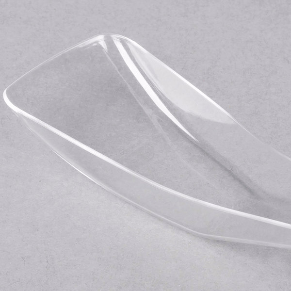 Fineline Settings 6505-CL, 5-Inch Clear Plastic Tiny Tensils, 200/CS
