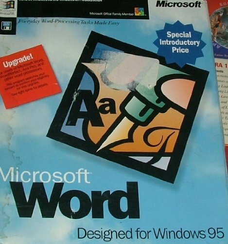 Microsoft Word Windows 95 Upgrade [CD-ROM]