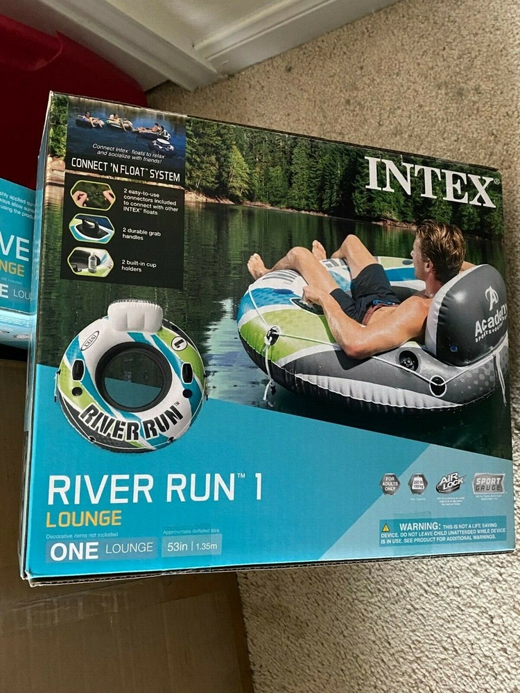 River Run 1 Float Aqua Single Person