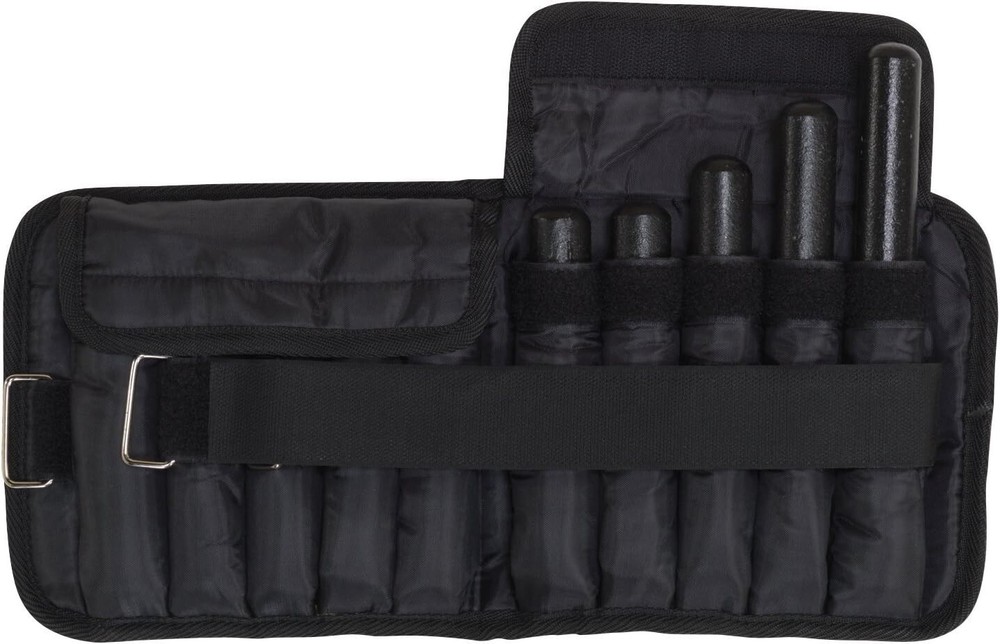 Body-Solid Tools Ankle Weights Pair-Adjustable 5 lb. Leg Weights for Men & Women