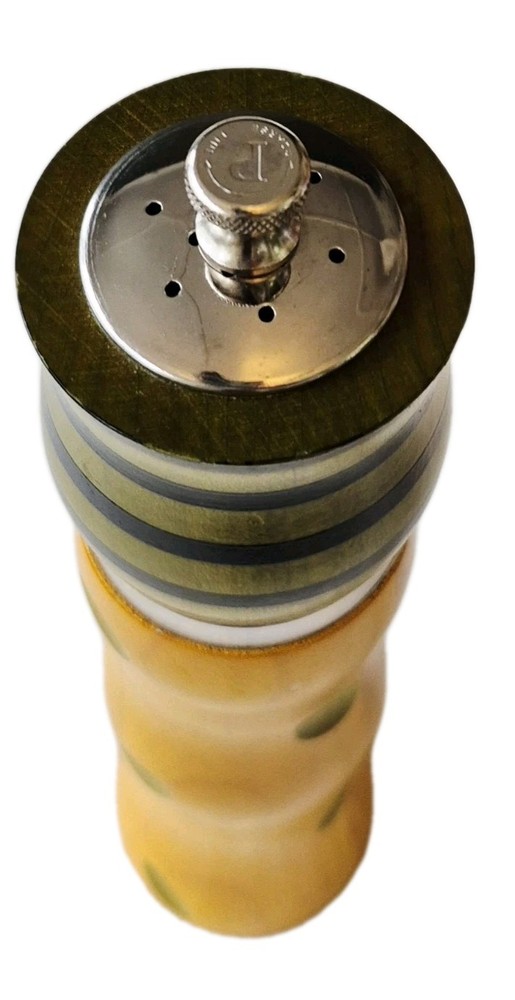 Robert Wilhelm William Bounds 11" Yellow Bumblebee Pepper Grinder