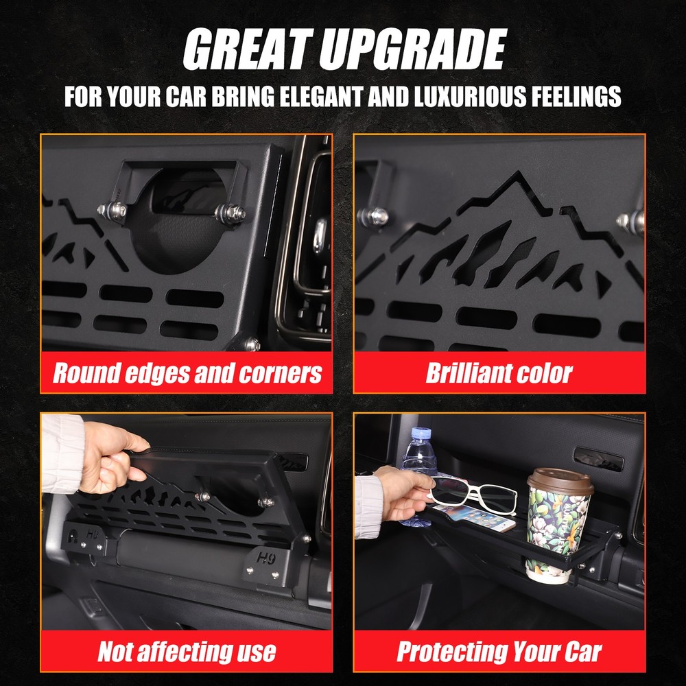 Multi-Function Storage Rack Aluminum Alloy Mountain Peak Design For Haval H9 24+