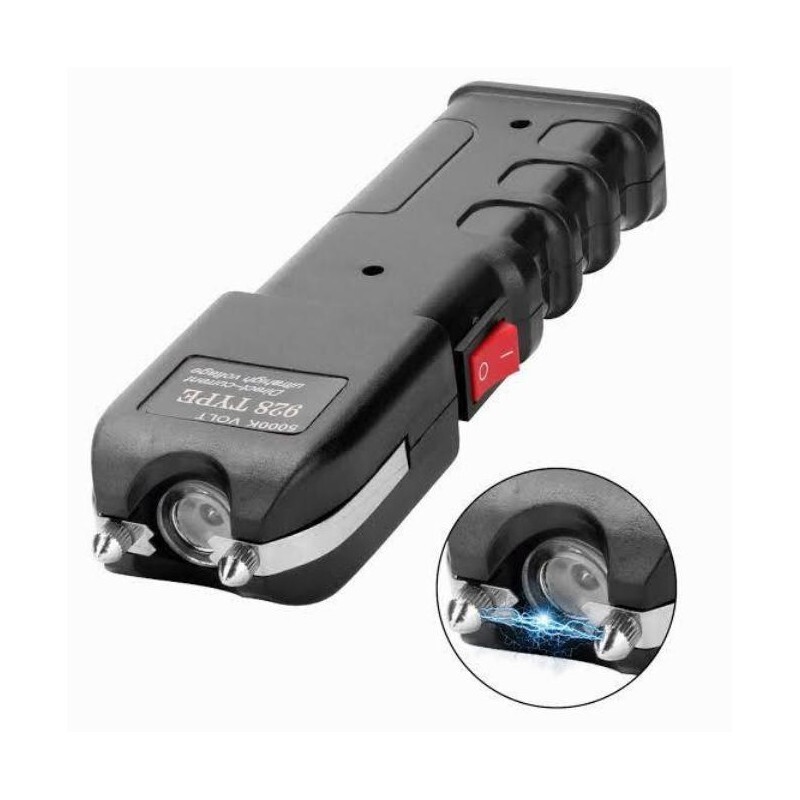 Flashlight stun gun shocker protective LED type 928