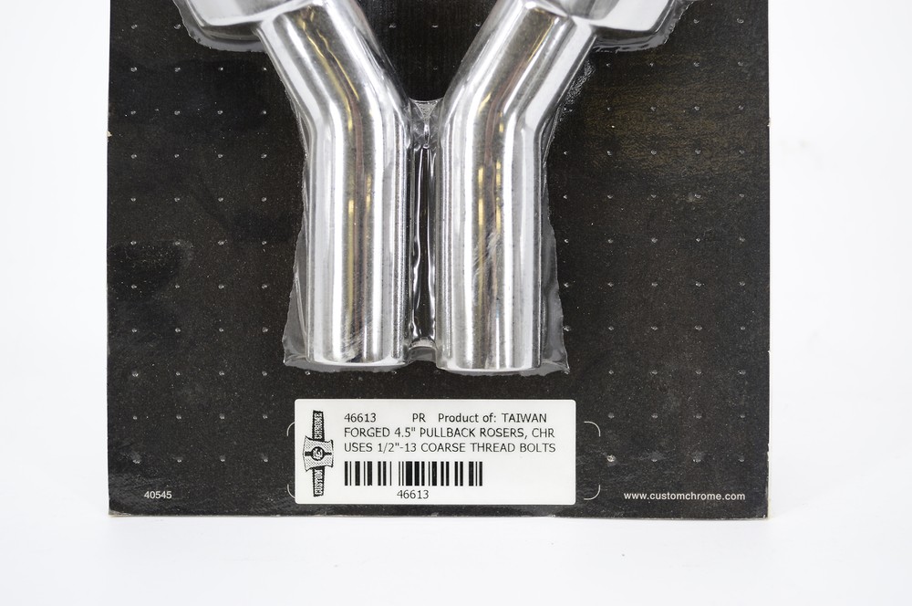Custom Chrome 4.5" Rise Pullback Handlebar Top Riser Fits For 3.5"Riser Center