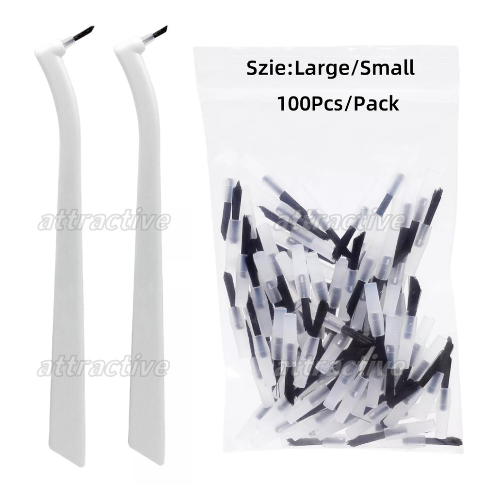 Dental Disposable Composite Resin Brush Tips Dentist Brusher Handle Instruments