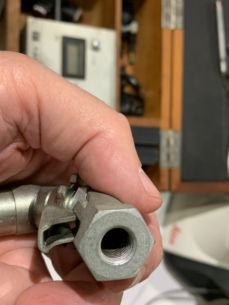 Balkamp 715-1222 Angled Grease Coupler NIB