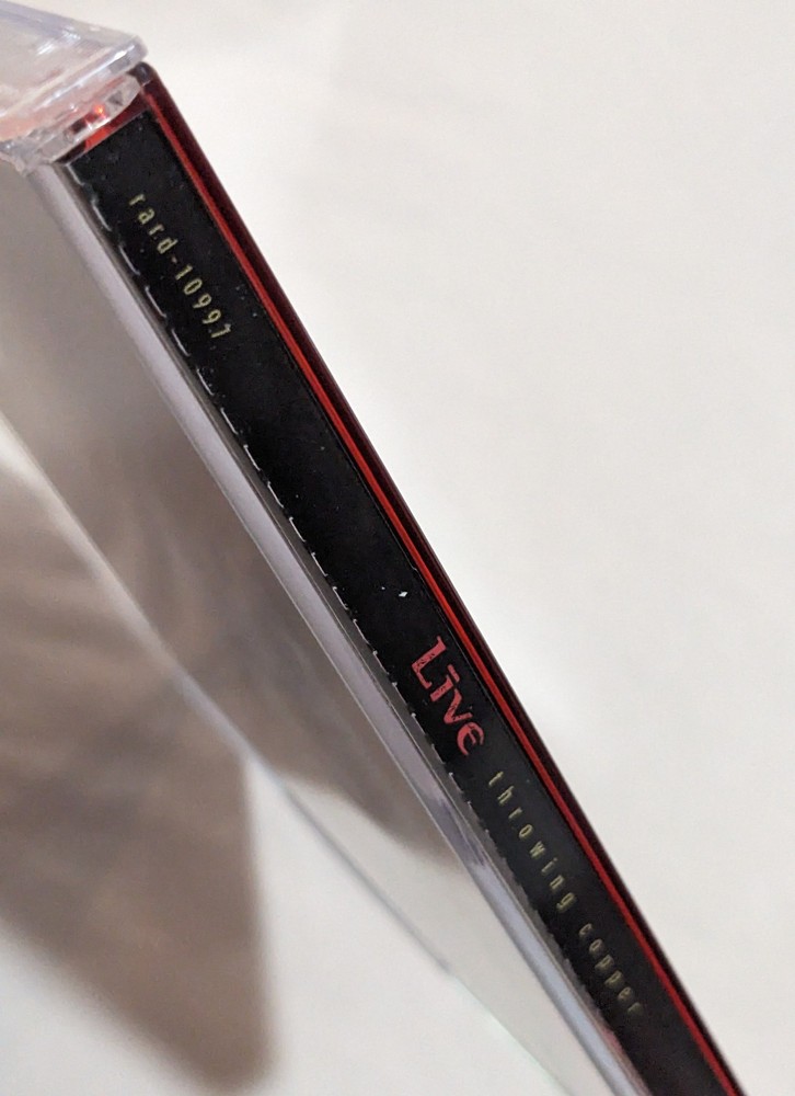 LIVE signed THROWING COPPER compact disc CD KOWALCZYK Jerry Harrison +3 COA