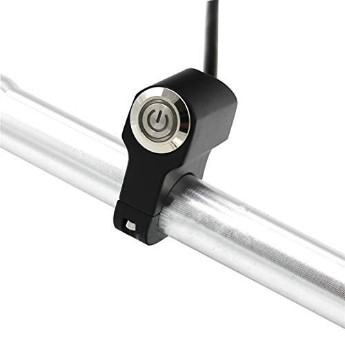 7/8" 22mm Motorcycle Handlebar Switch waterproof Push Button For Horn Start