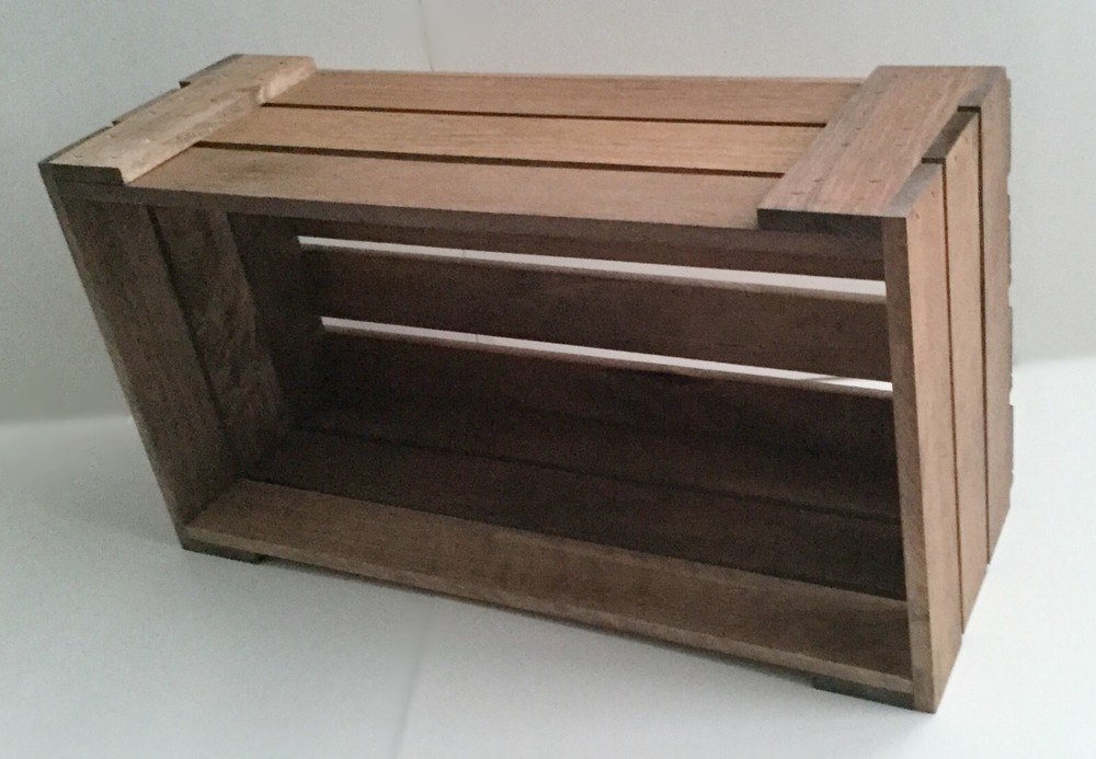 Darla's Studio 66 DVD Holder Wood Crate