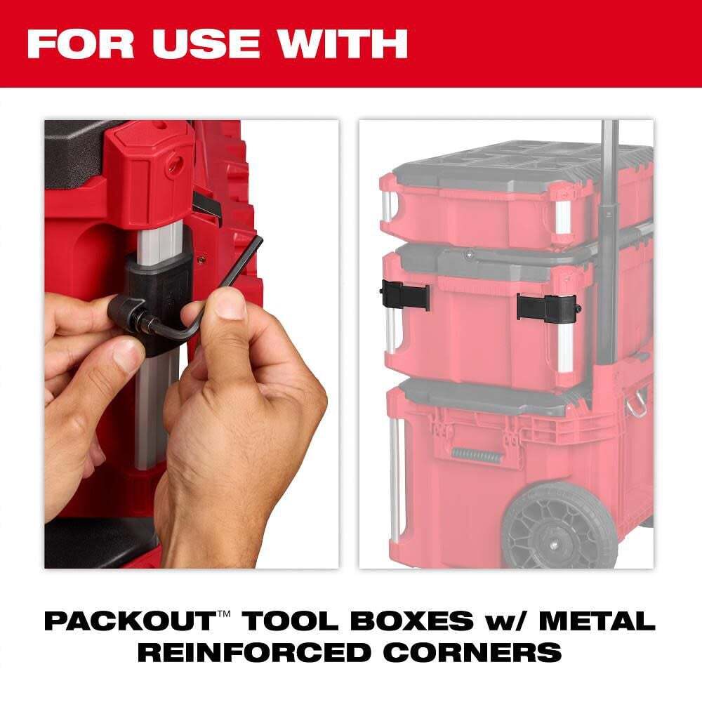 Milwaukee Packout Tool Box M18 Battery Rack Attachment