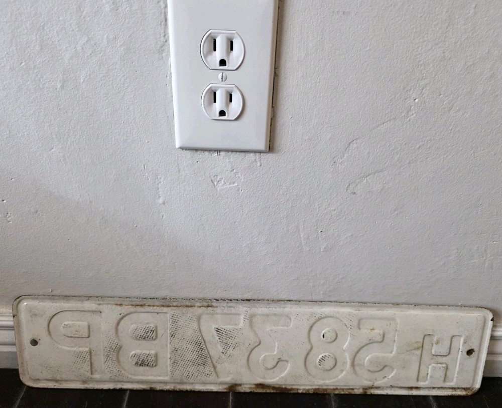 SOVIET UNION CCCP USSR LICENSE PLATE BP