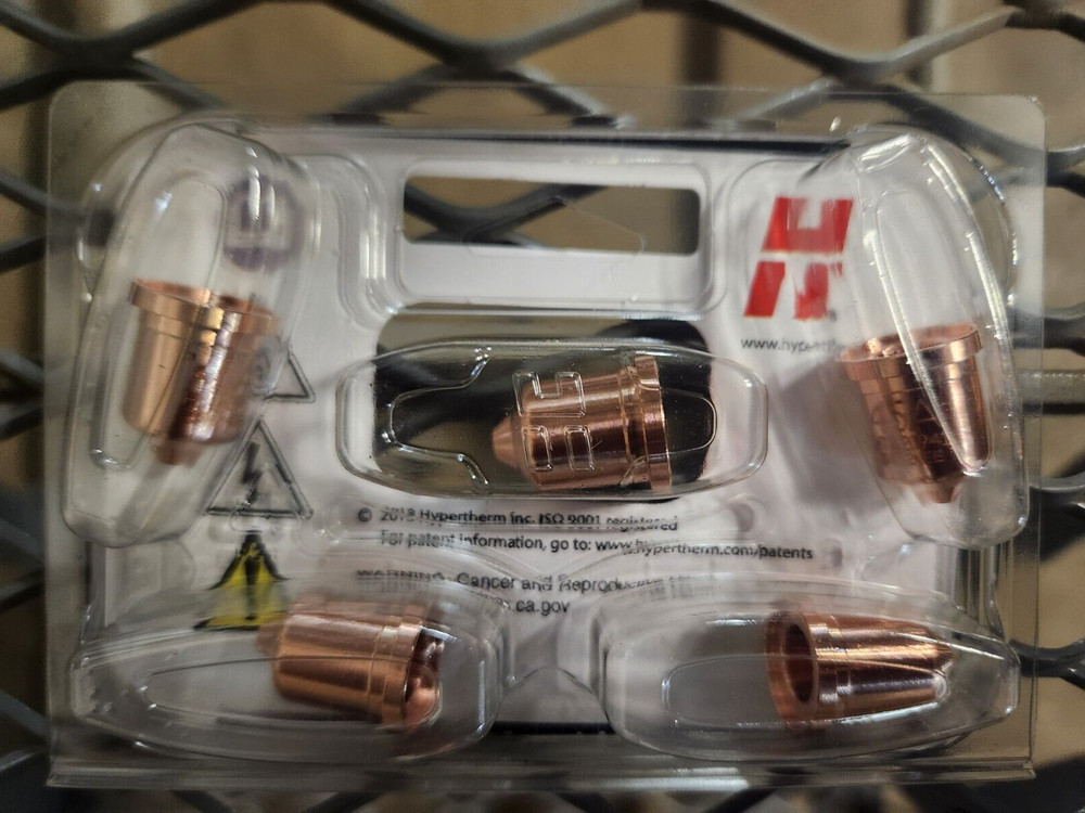 HYPERTHERM 220941 NOZZLE 45A PMX65/85/105 DURAMAX/LOCK, 5 PACK