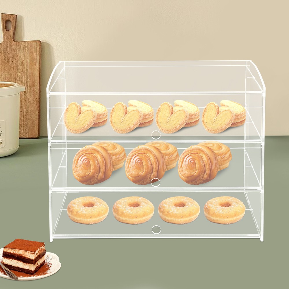 Acrylic Display Case, Bakery Pastry Display Case, Cookie Display Cabinet