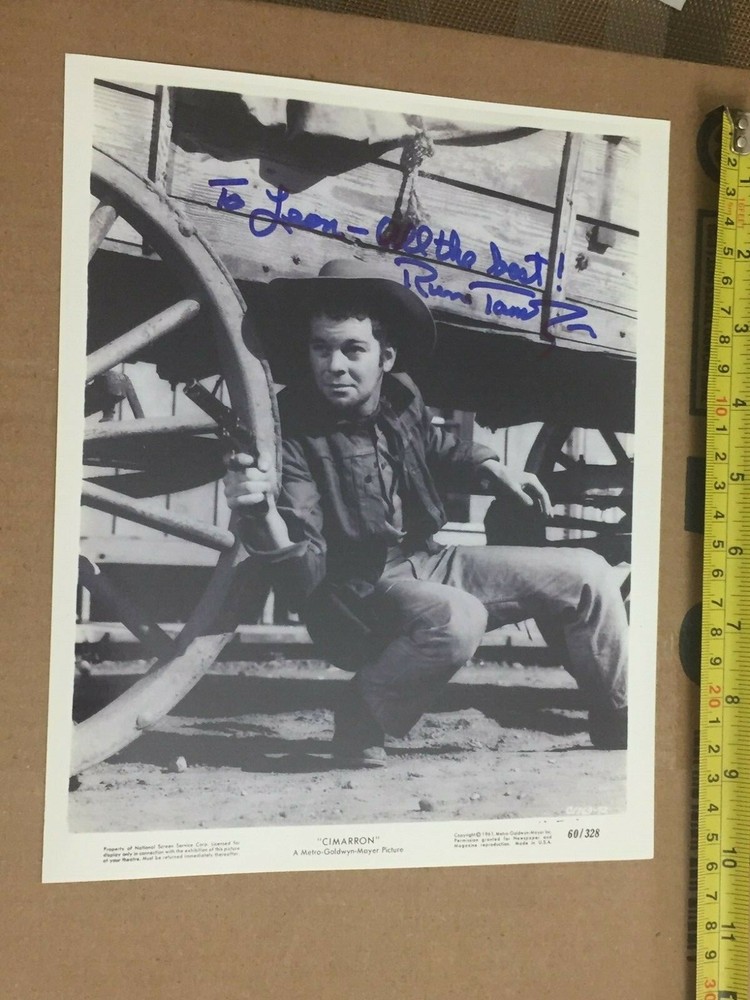 Russ Tamblyn signed AUTOGRAPH    Cimarron