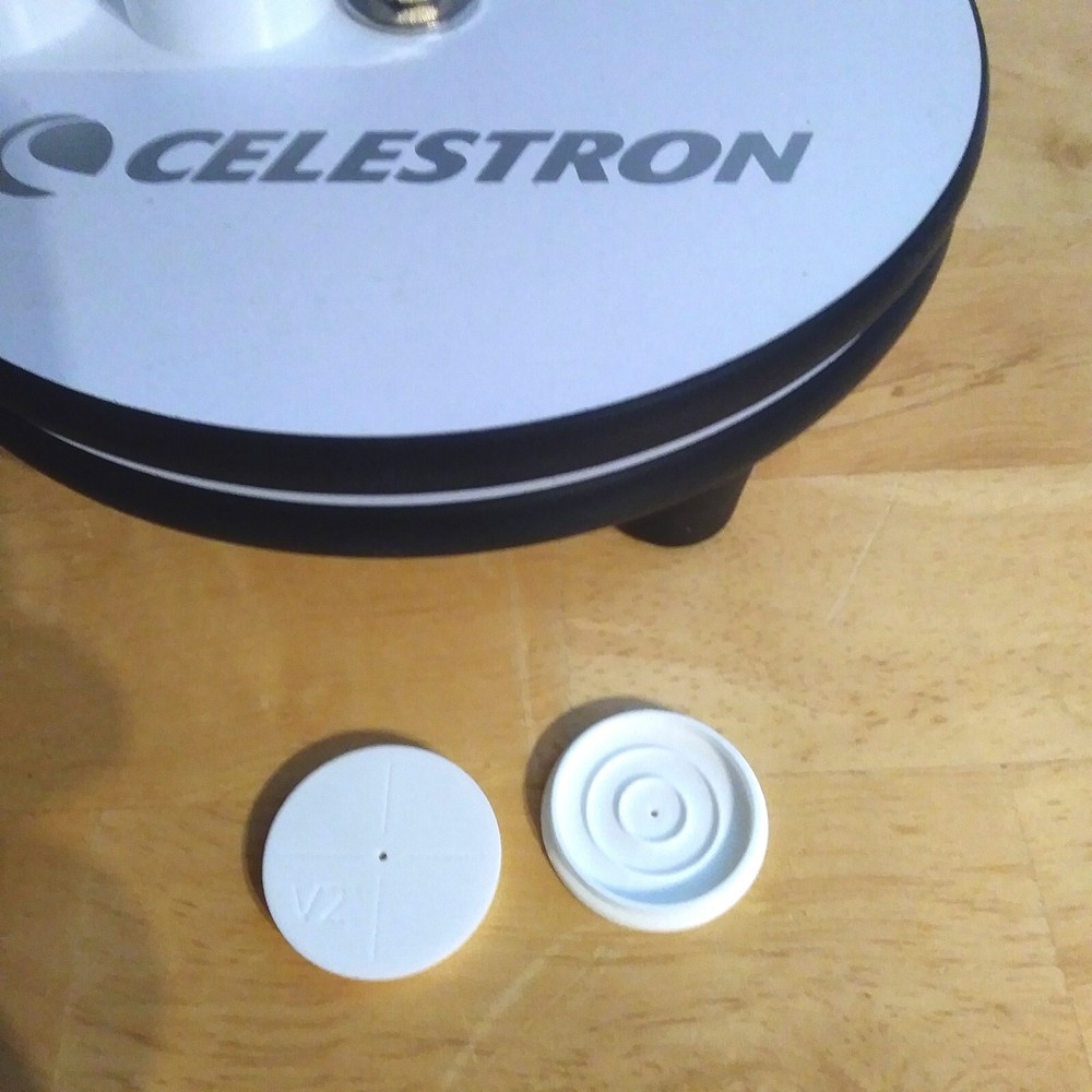 SUPERVIEW V2 Telescope Collimation Caps 1.25" - 2PCS - Cheshire Eyepiece Set