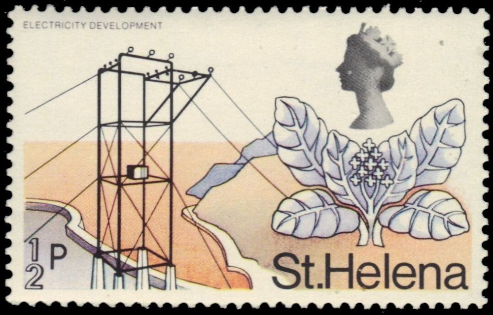 ST. HELENA 244 (SG261) - Electricity Development (pb32841)