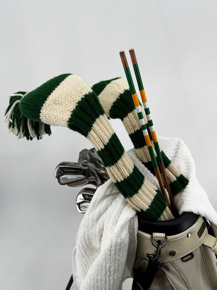 Golf Hickory Alignment Sticks Green Yellow White